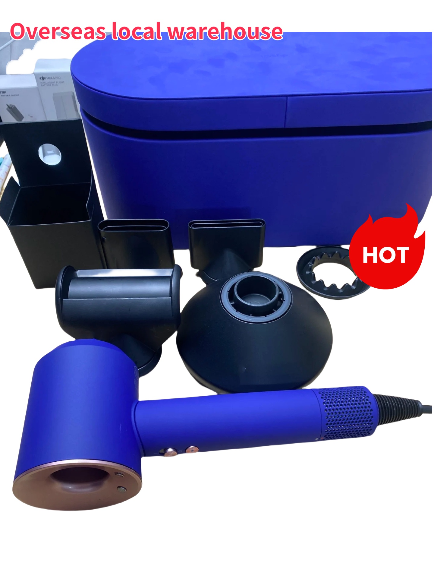 Electric Dryer Speed High Power Negative Ion Hollow Leafless Brushless Motor Salon Special Constant Temperature Hair Care Blowdryer With Box hd08 HD16