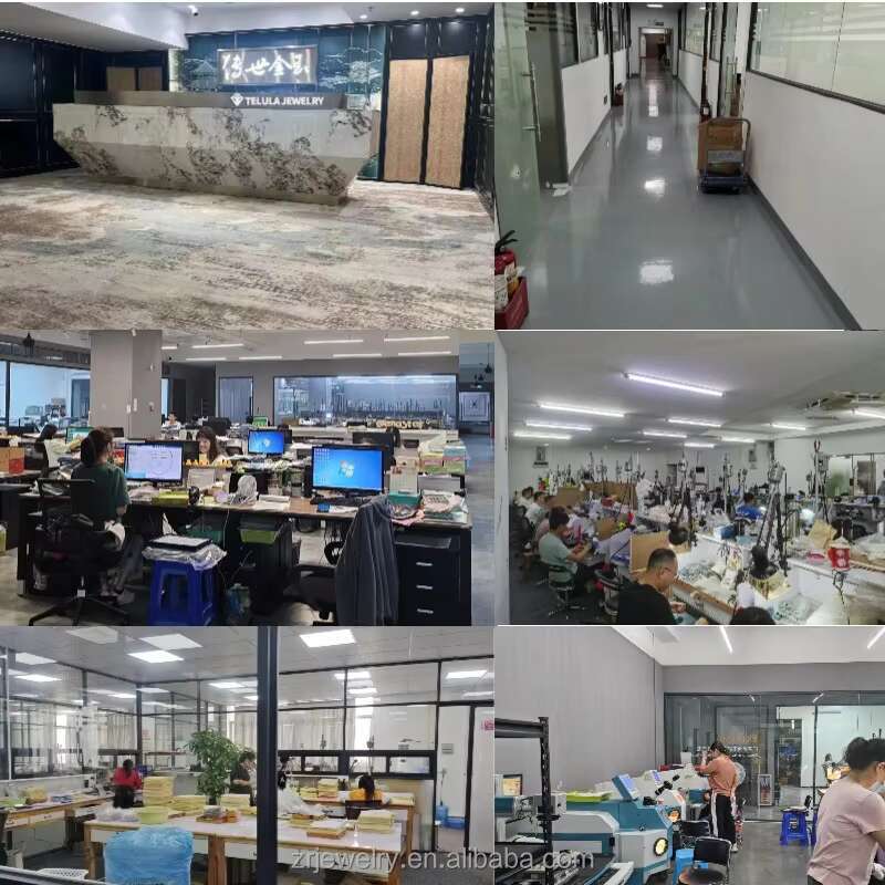 Women 18K Cvd Lab Grown Diamond Engagement Ring Wholesales Jewelry Gold Band Custom Rings