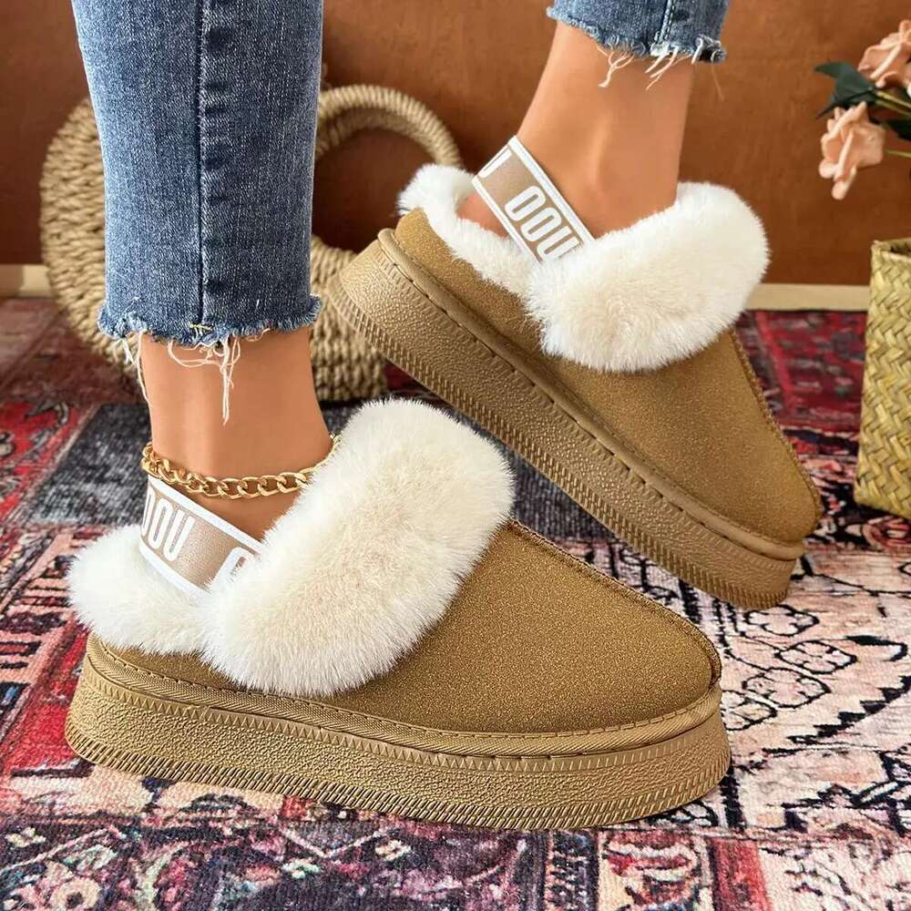 Designer Sandals slides Hot Free Shipping Slippers For Woman Winter Indoor Outdoor Wear Warm Classic Snow Boots Plush