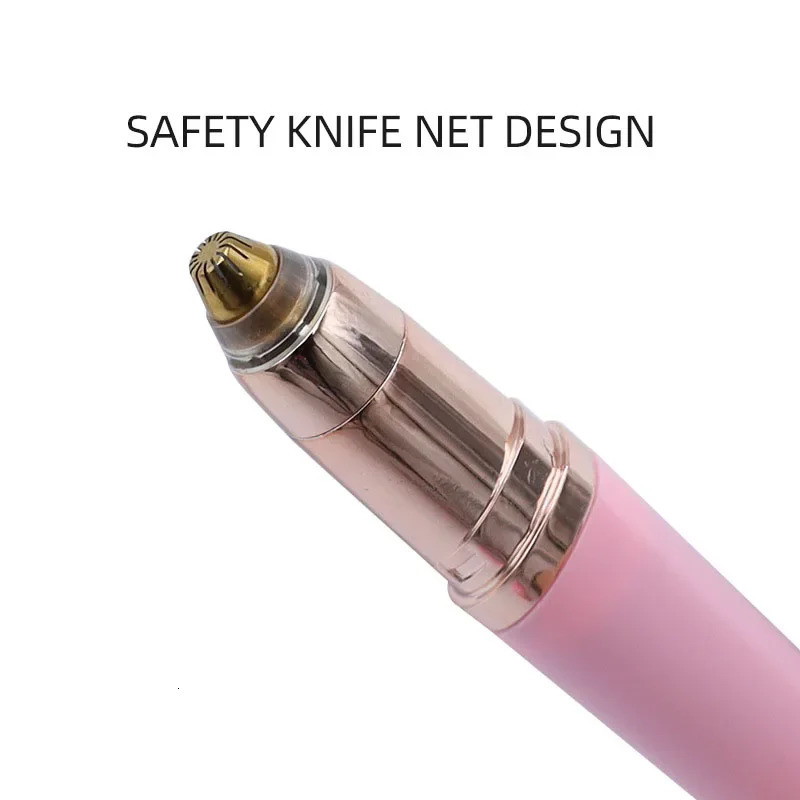 Electric Eyebrow Trimmer Rechargeable Beauty Trimmer Ladies Mini Shaver Epilator Compact Pen Shape Eyebrow Razor Portable 250627