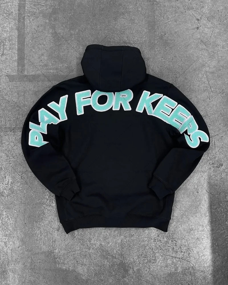 Retro Letters Harajuku Y2K Casual Loose Hoodie Men 2025 American Street Hiphop Punk Fashion Oversized Sweatshirt Women 250624