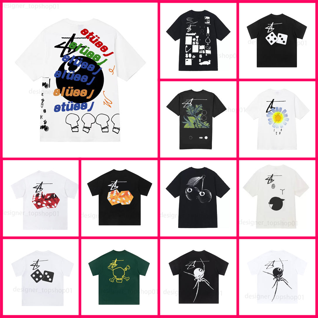 men shirt mens designer t shirt and graphic tee Cotton T Shirt Letter Print Graphic Tee Vintage Hip Hop Loose Sports Short Sleeve Tops Men Streewear asian size s-2xl