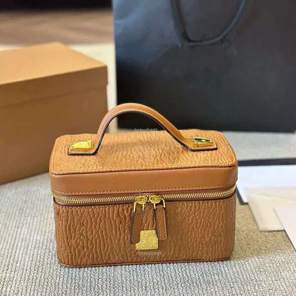 Designer Bag Shoulder Bag Box Bag Clutch Handbag Luxury Makeup Bag Women Cosmetic Bags Cow Leather Handbag Large Capacity Crossbody Bag Lady Messenger Bag