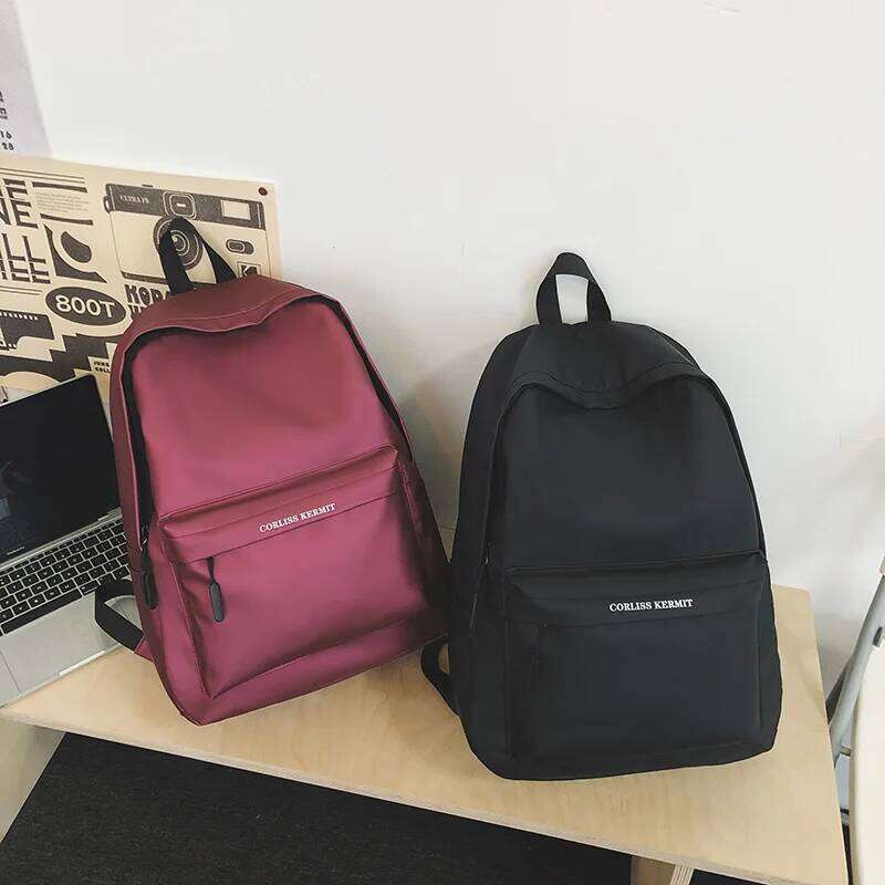 Creative Waterproof Teenage Nylon Book Large Capacity Backpack Fashion Students School Bag Boys Girls Travel Backbag
