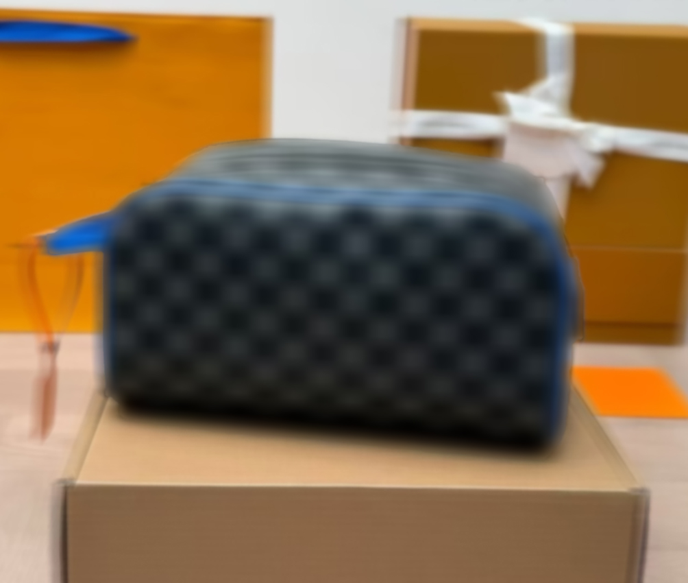 travelling toilet bag tartan design Handbags wash large capacity cosmetic hig qualityh Jacquard letter bags Cases Pouch Single dual zipper toiletry bags