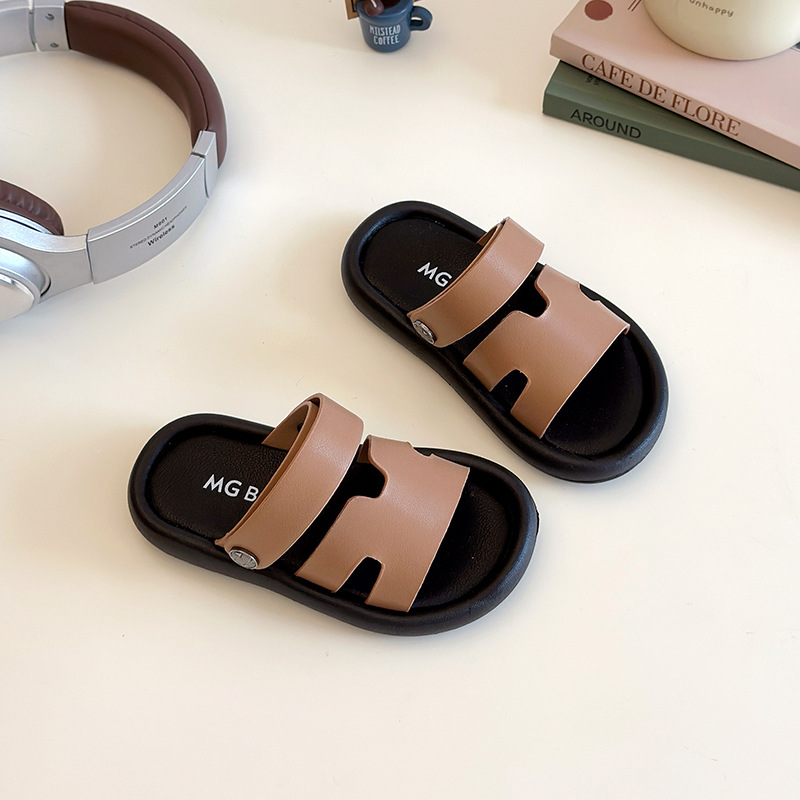 Children Sport Sandals Toddler Boys Sandals Beach Slippers Umshop Kids Child Open Toe Casual Slippers Size 21 - 30 U0750