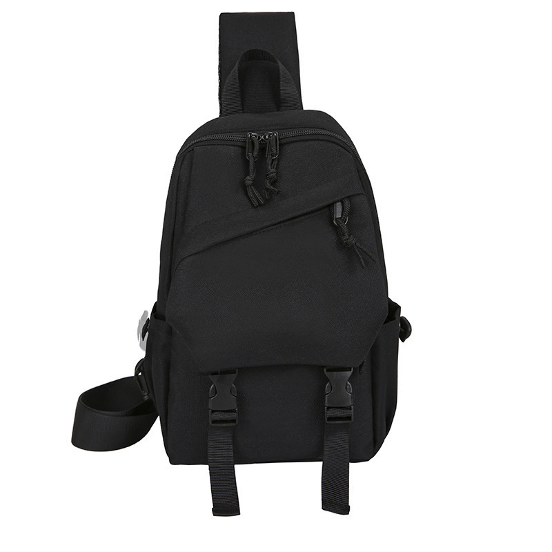 Free Shipping Designer Bag Cross-border New Men's Chest Bag Fashion Casual Crossbody Trendy Small Shoulder Durable Luxury Front Backpack Wholesal