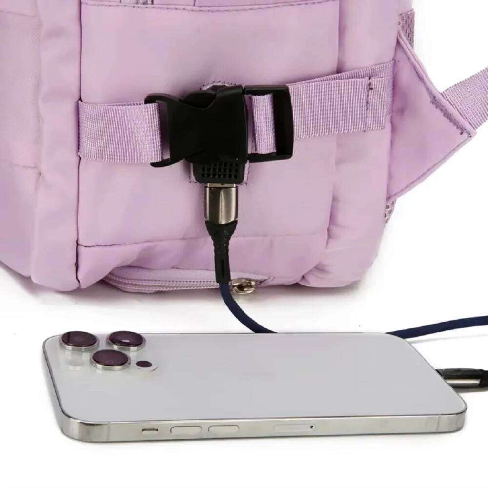 16.93-inch laptop USB charging interface wet dry separation waterproof men and women large-capacity shoulder bag