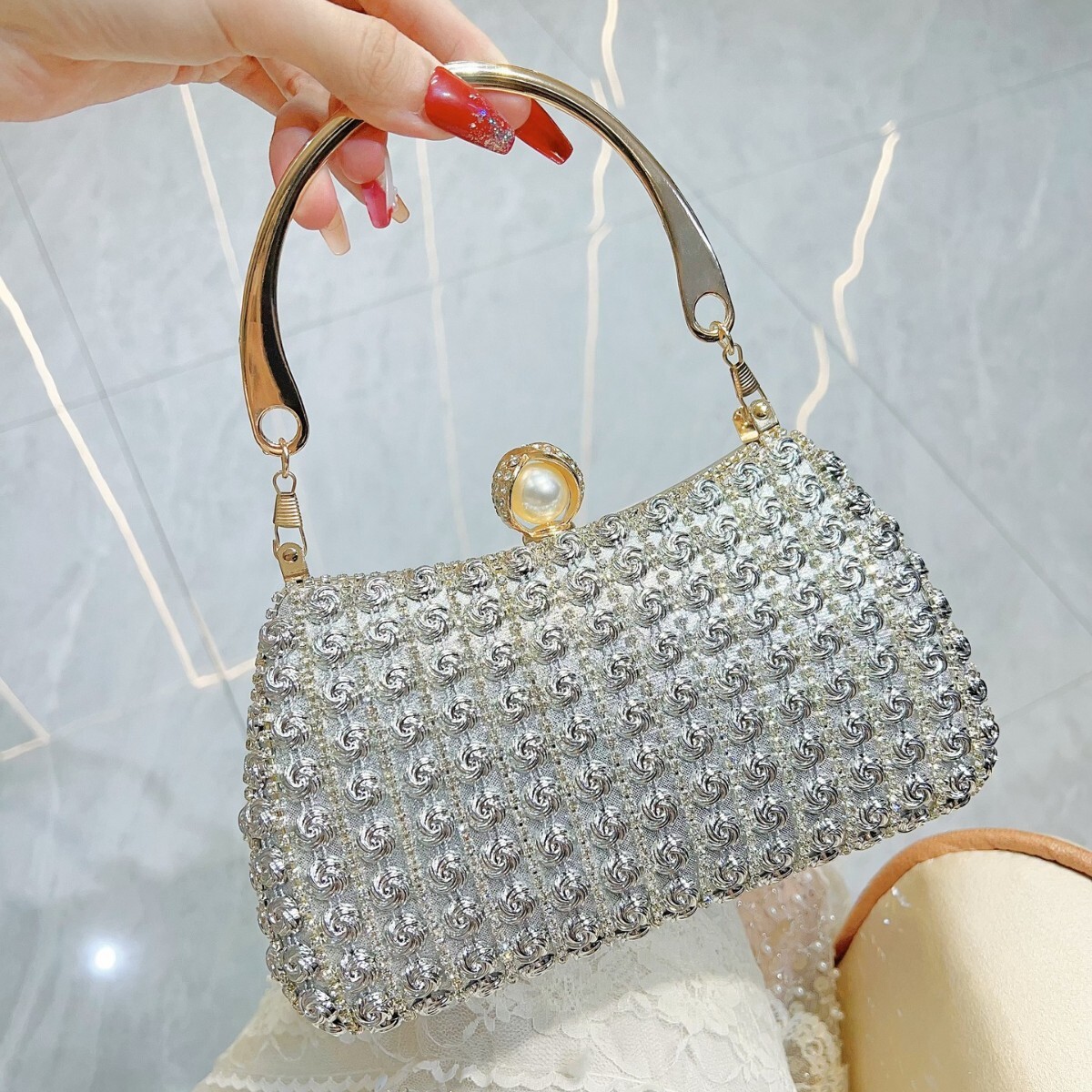 New cross border women s matching trend cheongsam dress handbag designer bag social banquet women s shoulder trend crossbody bag