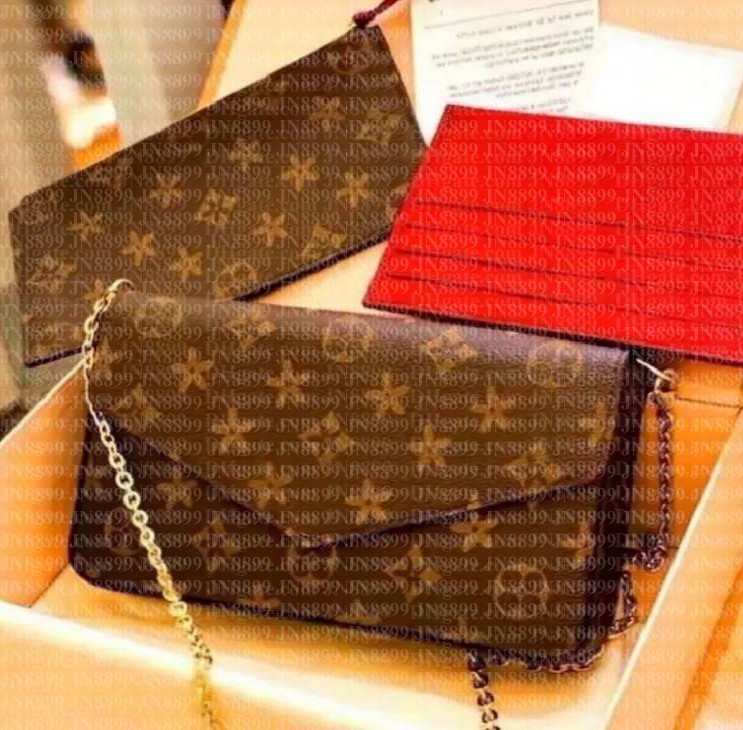 Luxury Designer Bag 3 Multi FELICIE POCHETTE Chain Bags Handbags Crossbody Purse Fashion Women Shoulder Bags Lady The Totes Bag Wallet Female backpack Wallets