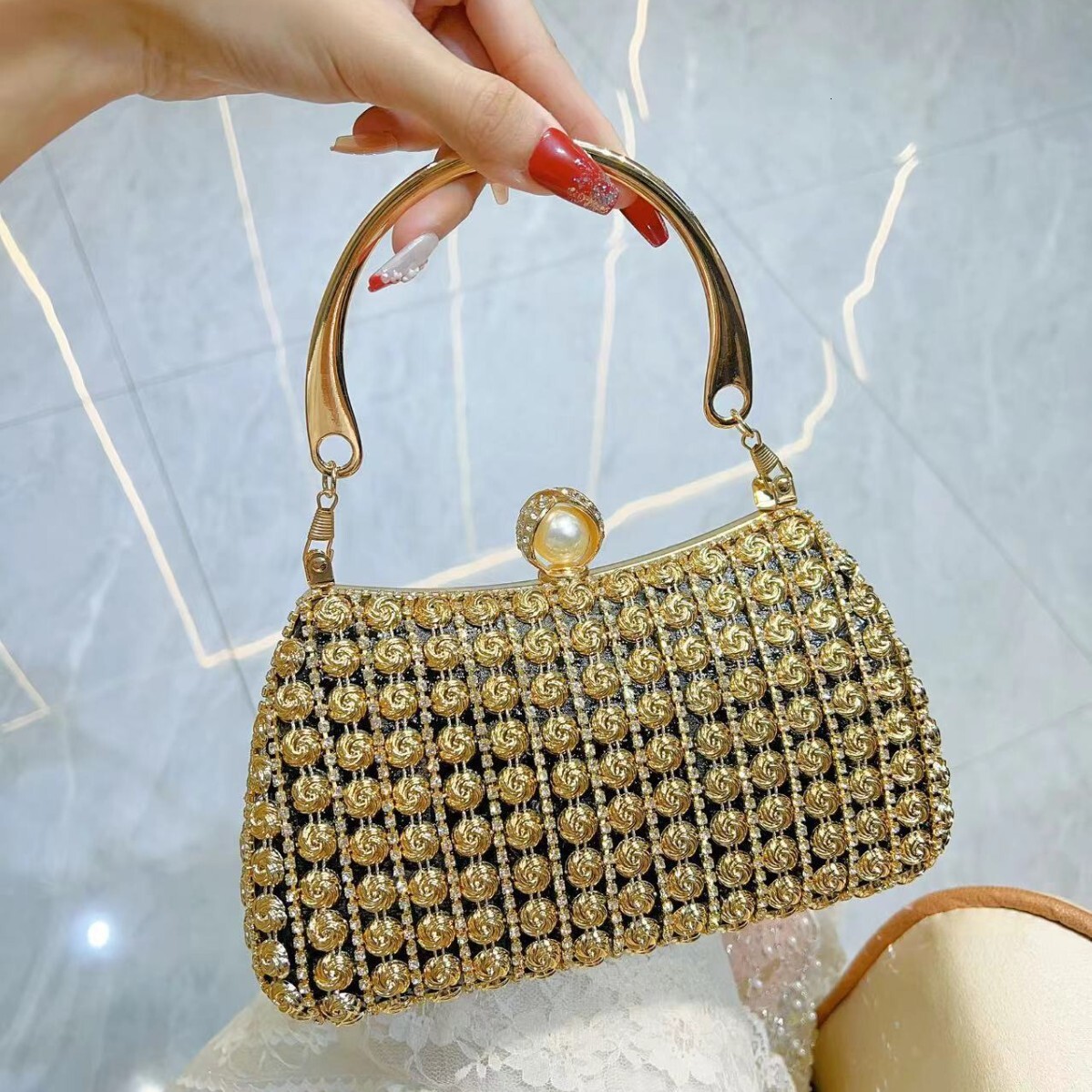 New cross border women s matching trend cheongsam dress handbag designer bag social banquet women s shoulder trend crossbody bag
