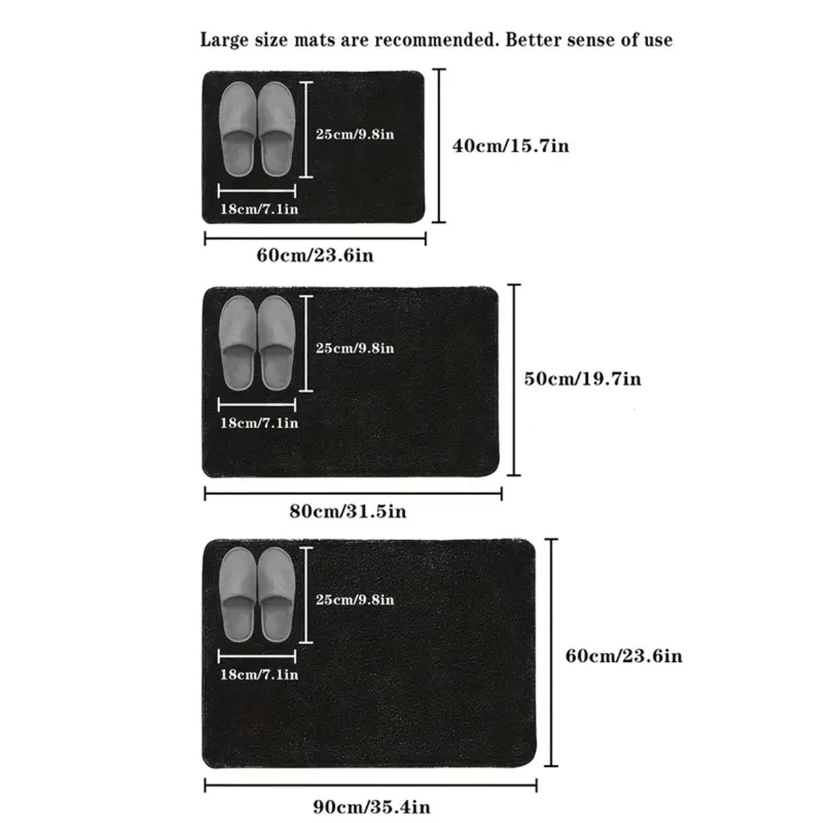 Absorbent Floor Mat Non Slip Bath Mat Anti Slip Coral Velvet Bathroom Floor Mat Door Mat Home Decoration 250628