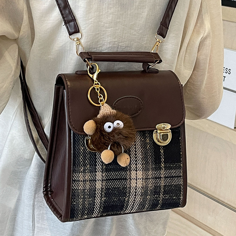 Designer Bag Luxury Free Delivery Women's Backpack 2025 New Fashion Trendy Crossbody Bag Retro Multi-functional Shoulder Bag For Women