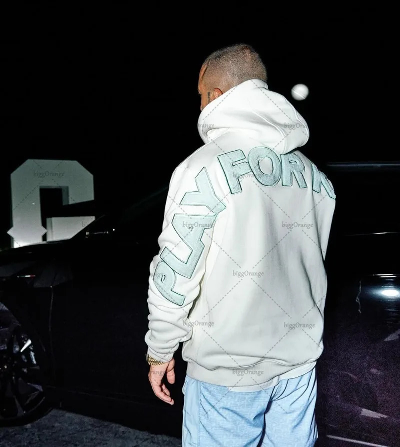 Retro Letters Harajuku Y2K Casual Loose Hoodie Men 2025 American Street Hiphop Punk Fashion Oversized Sweatshirt Women 250624