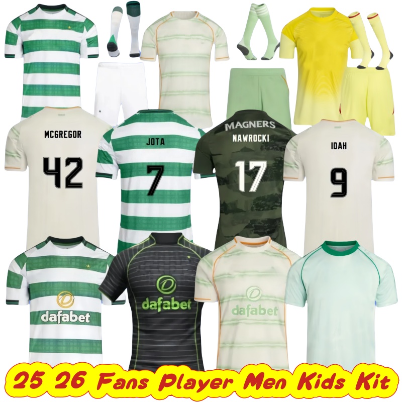 3XL 4XL 25 26 CeltsS jersey Limited edition Soccer Jerseys EDOUARD 2024 2025 Irish Origins Home Away Football Shirt ELYOUNOUSSI CHRISTIE JOTA GRIFFITHS FORREST