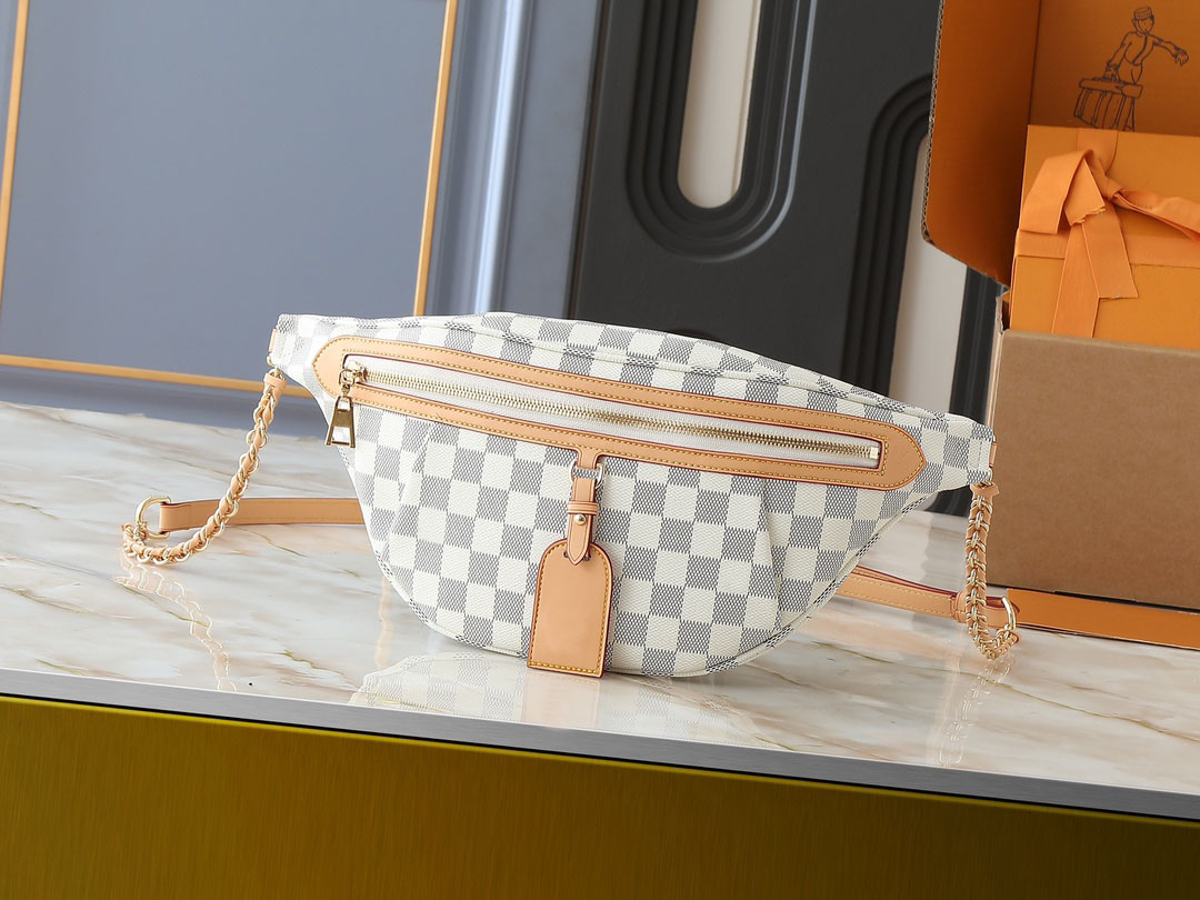 2025 tm High Rise Bumbag Designer Waist Bag Crossbody Bag sling bag Fanny pack Brown Flower Mens Bags Leather Crossbody Purses 14353