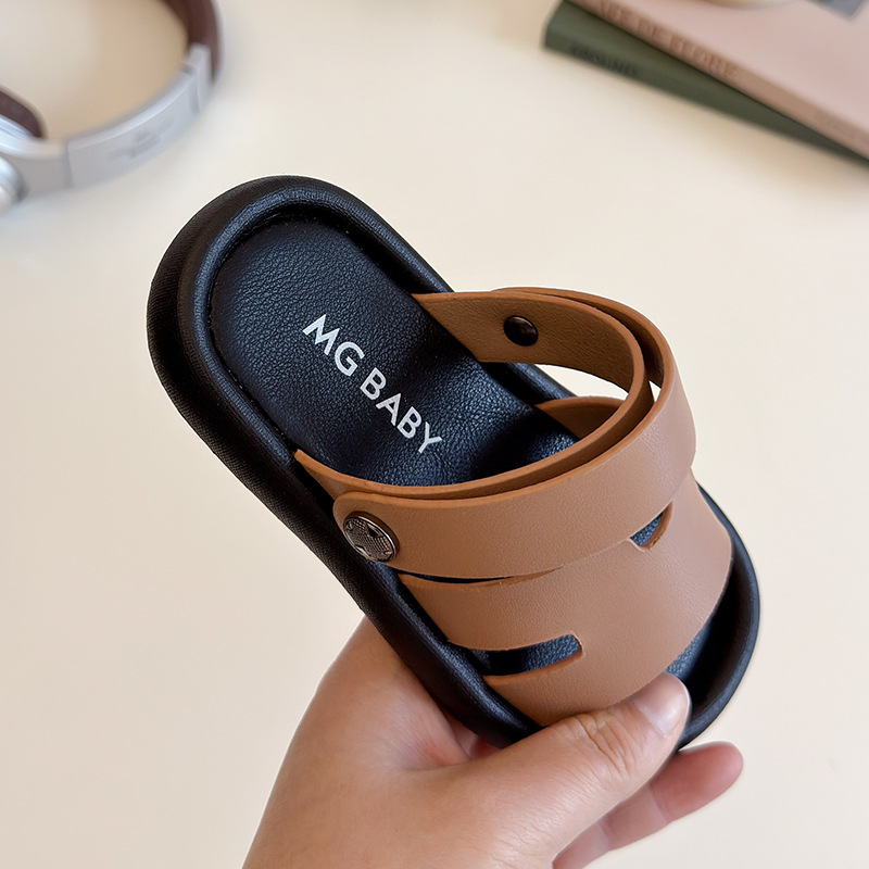 Children Sport Sandals Toddler Boys Sandals Beach Slippers Umshop Kids Child Open Toe Casual Slippers Size 21 - 30 U0750