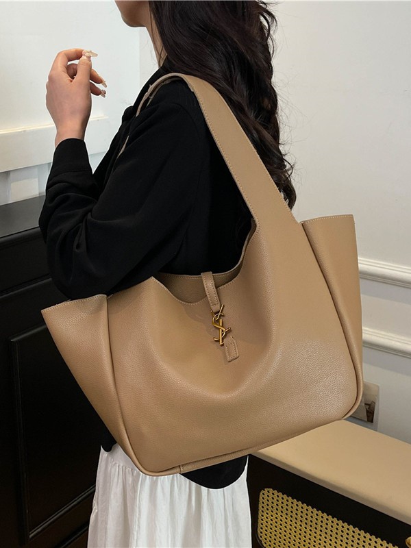 hot free shipping designer Shoulder Bags for woman soft luxury casual solid tote bag Large Capacity Bucket Shoulder Bag