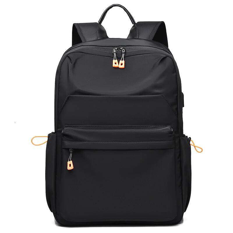 Men's and women's black university lightweight travel backpacks, casual day bags, laptop backpacks