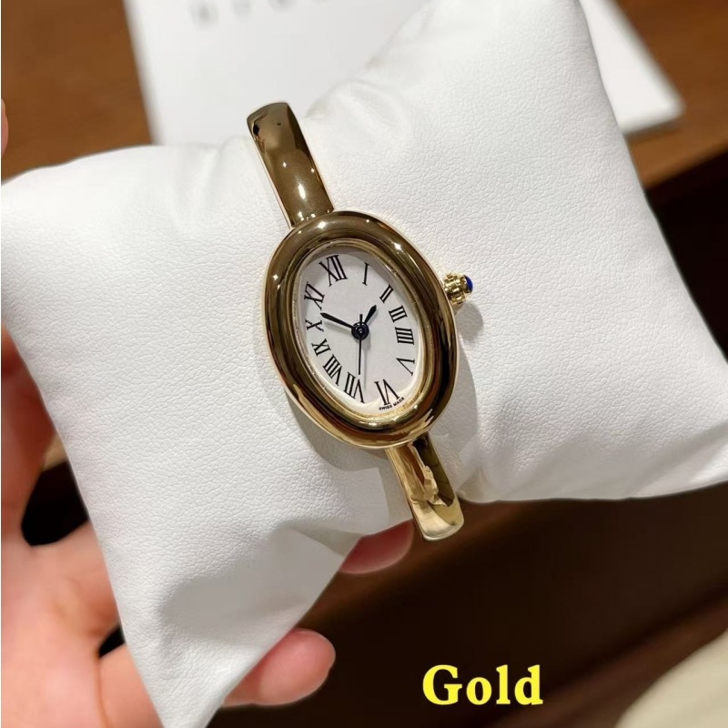 The new fashionable watch can be opened from the side, making it more convenient to wear. It is a perfect combination of bracelet and watch, and free shipping