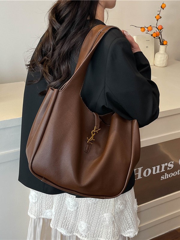 hot free shipping designer Shoulder Bags for woman soft luxury casual solid tote bag Large Capacity Bucket Shoulder Bag