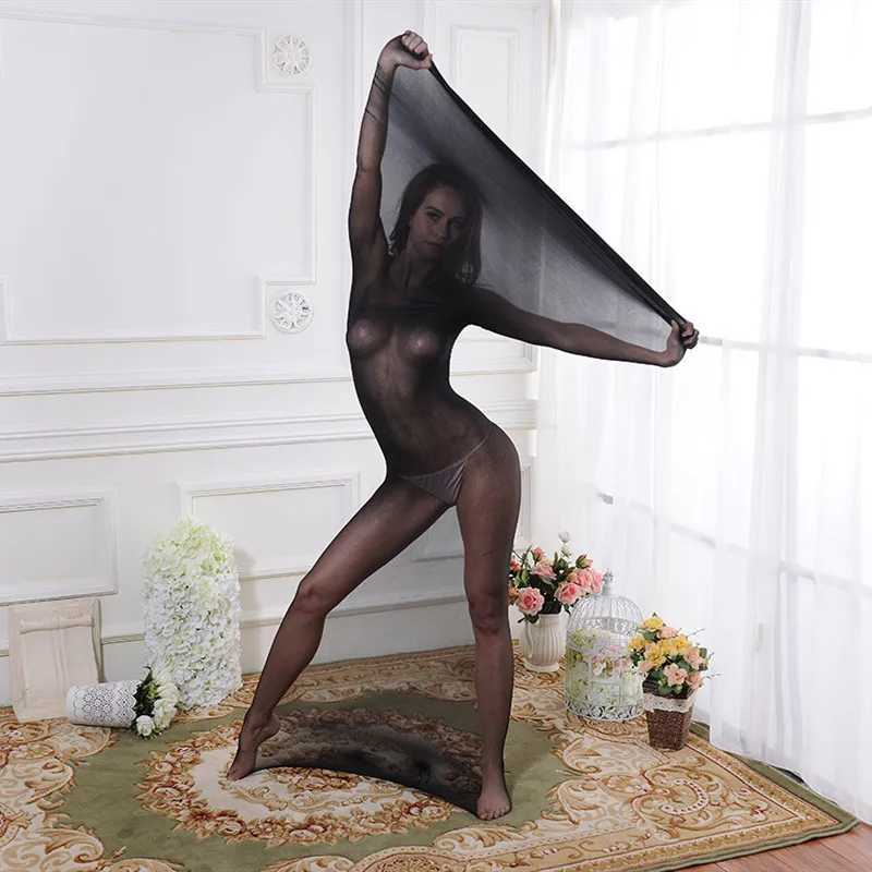 Sexy Bodystocking Double Use All-inclusive Stockings Sleeping Bag Mummy Stockings Full Body Wrap Bondage One-piece Zentai Tight W250630