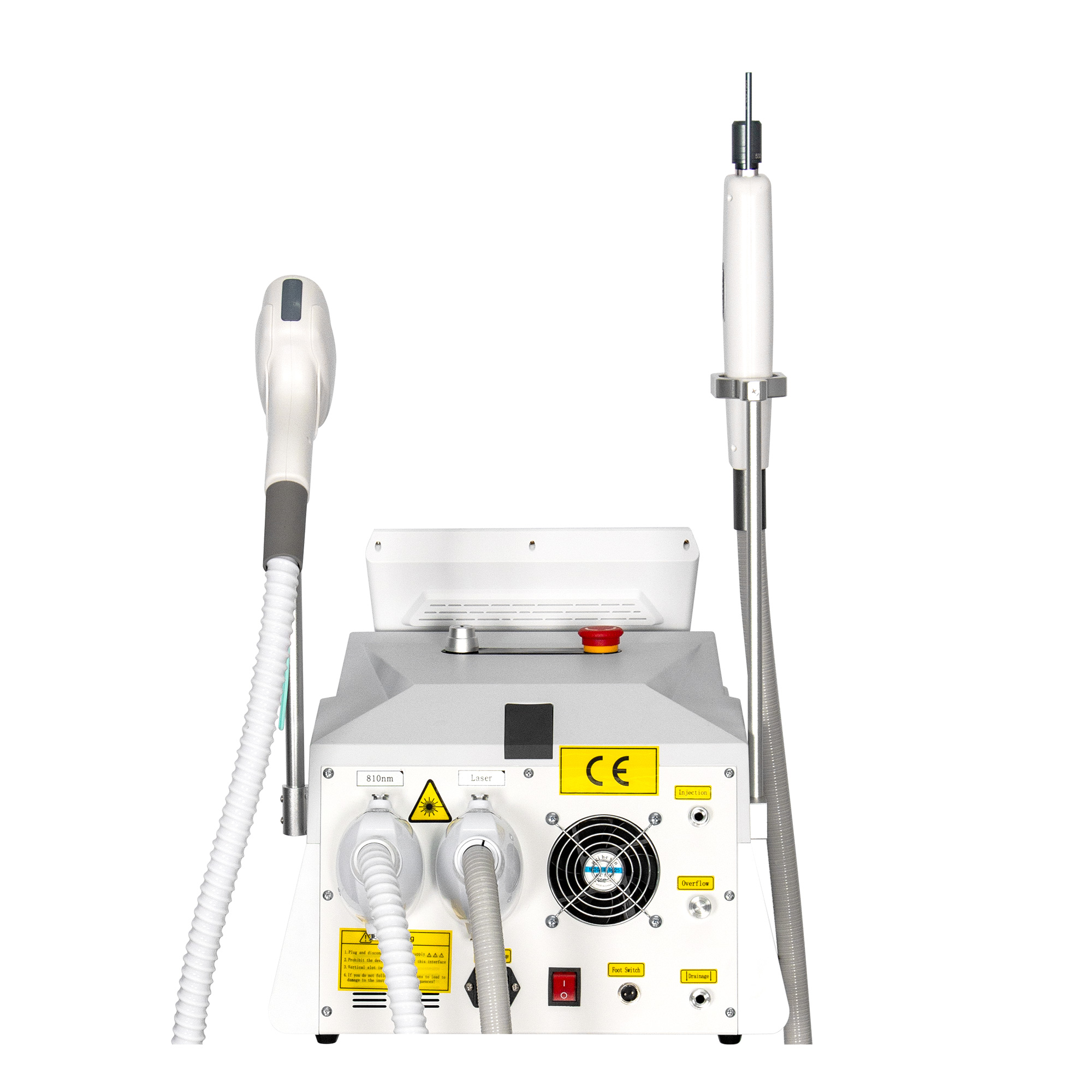 2 in 1 808NM Ice Handle Diode Laser Permanent Hair Removal Q Switched Nd Yag Portable Picosecond Tattoo Machine 2025 New
