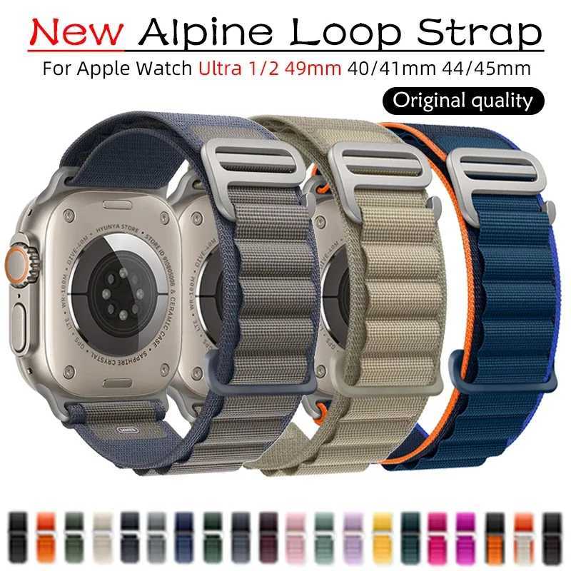 Alpine Strap for Apple Watch Band 45mm 49mm Iwatch Series 10 42mm 46mm 9 8 7 Se Ultra 2 Watchband 44mm 41mm 40mm Correa Bracelet W250630