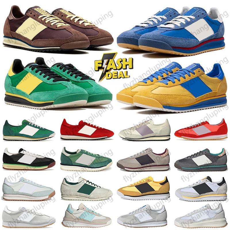 2025 Designer SL 72 RS RTN og running shoes sneakers trainers for men women Blue Brown White Red mens womens outdoor sports sneakers size 36-45