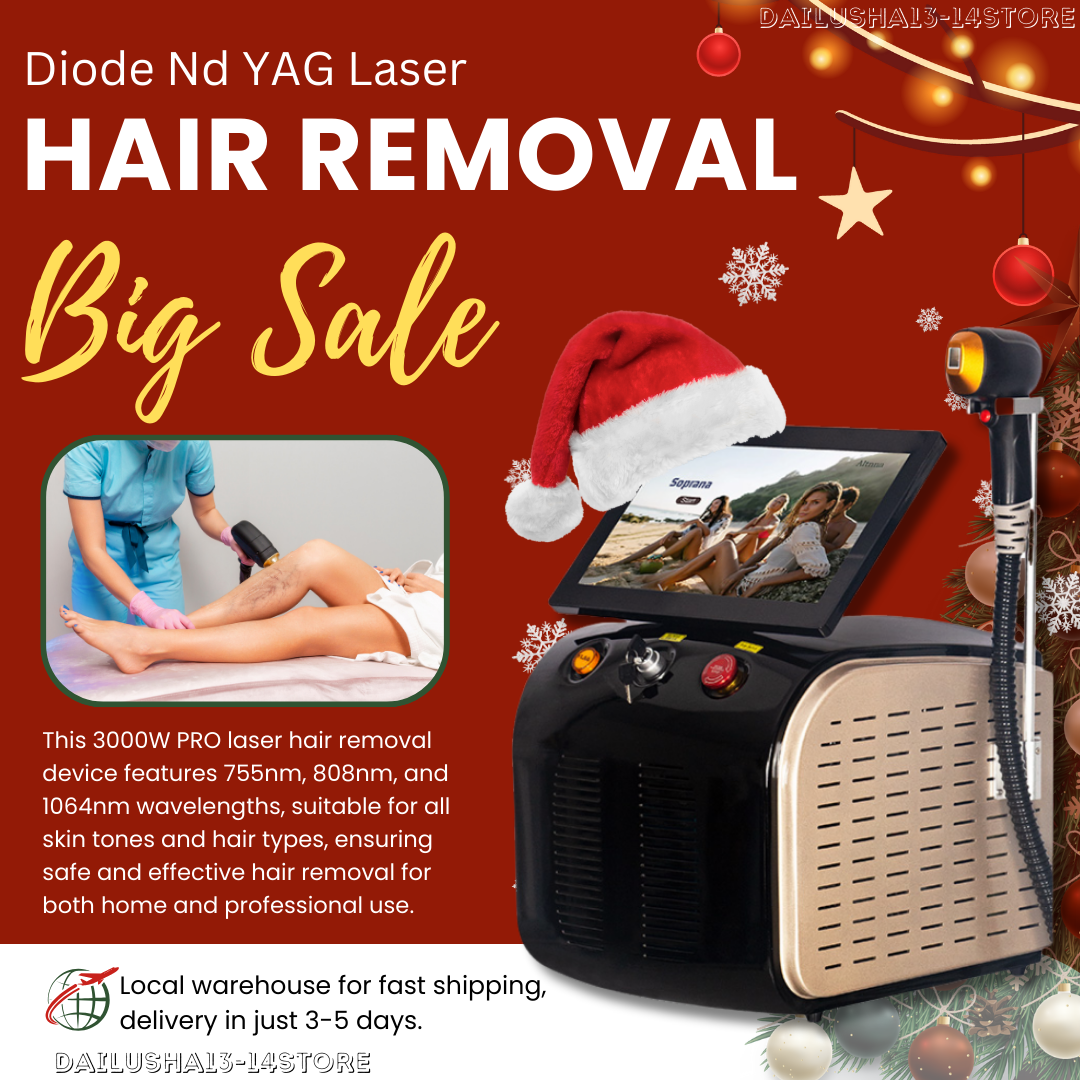 3000W Alexandrite Ice Platinum Laser Epilator Professional Diode Laser Machine Permanent Hair Remover for Woman Factory Price