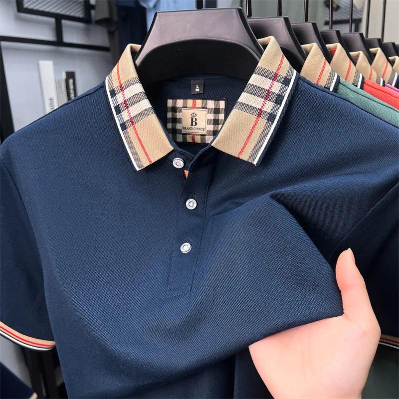 2026 Mens Polo Shirt Designer Man Fashion Horse T Shirts Casual Men Golf Summer Polos Shirt Embroidery High Street Trend Top Tee Asian size M-5XL
