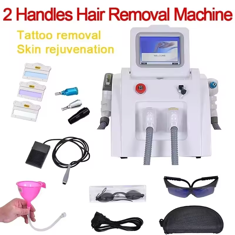 2-In-1 Professional Q Switch Painless Safe And Tender Skin Suitable For All Skin Colors Tattoo Removal