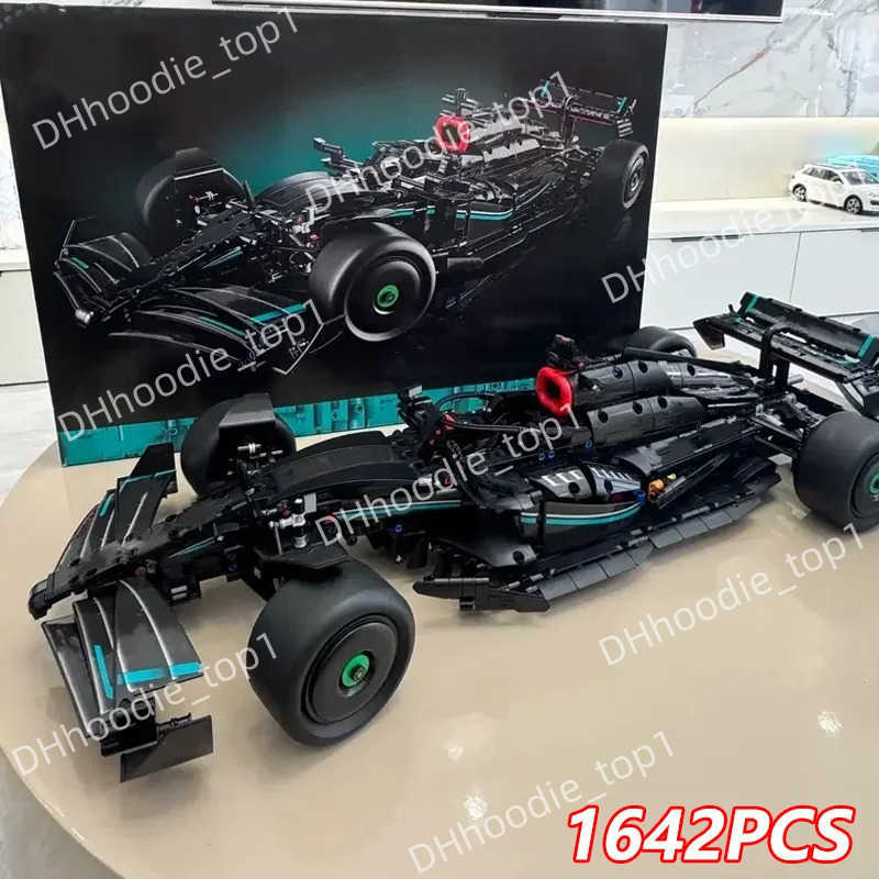 NEW 42171 F1 W14 E Technical 1642Pcs 1 8 Performance Building Blocks Race Car MOC Assembly Model Vehicle Assembly Adult Toy Gift T250630