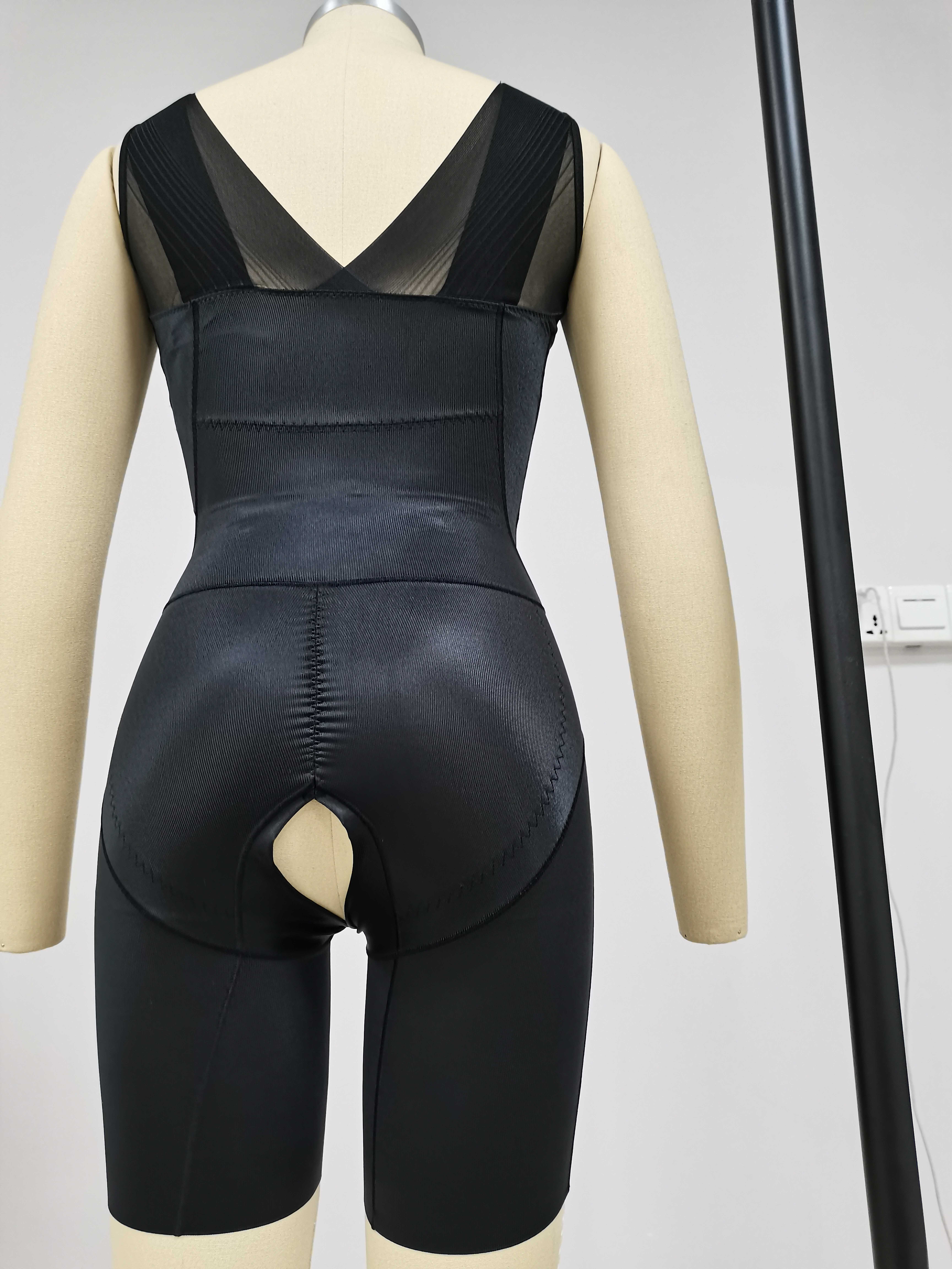 Slimming clothes mesh one-piece shapewear crotch hook buckle one-piece enhanced version corset one-piece underwear a wide range of styles