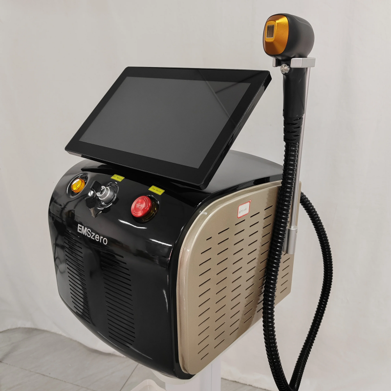 2 In 1 Diode Laser Hair Removal And Pico 755+808+1064 Suitable for all Skin and Hair Types Machine