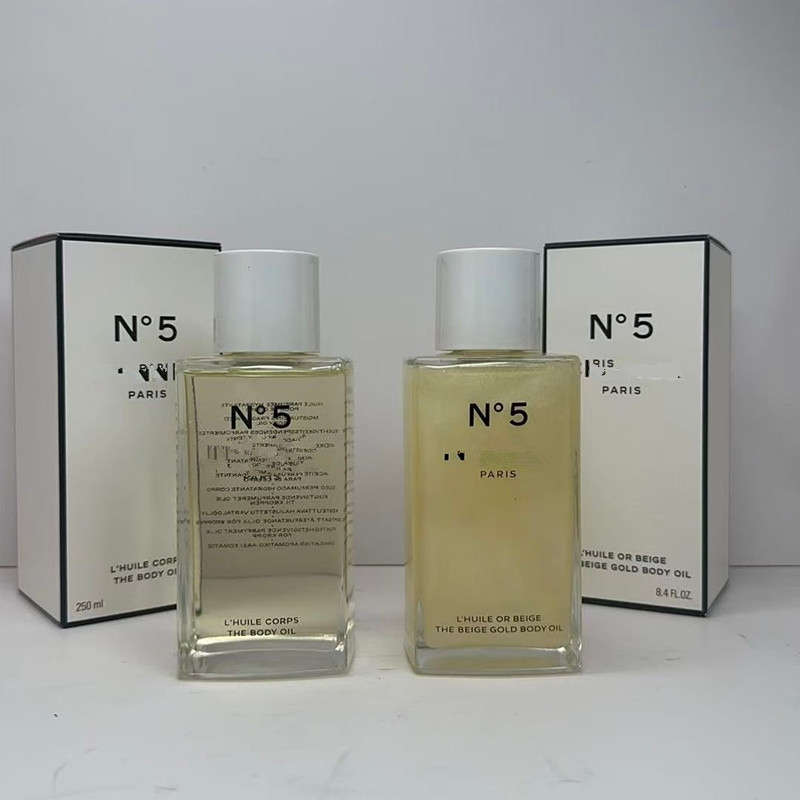 N5 brand LHUILE OR BEIGE THE BEIGE GOLD BODY OIL essence oil high quality new HOT