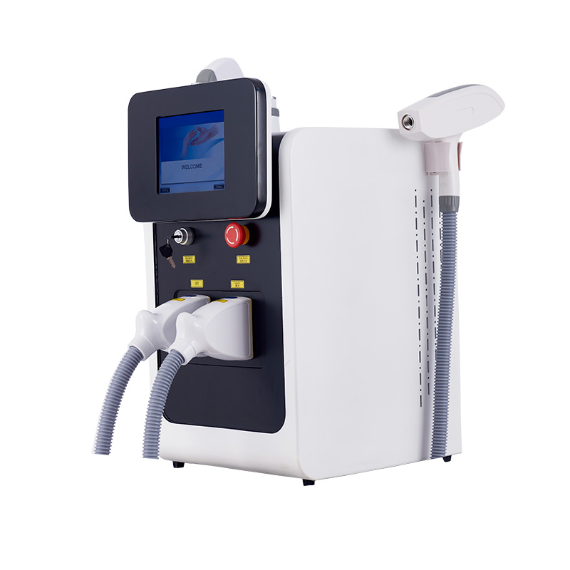 3 In 1 Portable Professional Multifunction Nd Yag And Ipl Laser Machine Hair Tattoo Spot Pigment Removal Skin Rejuvenation