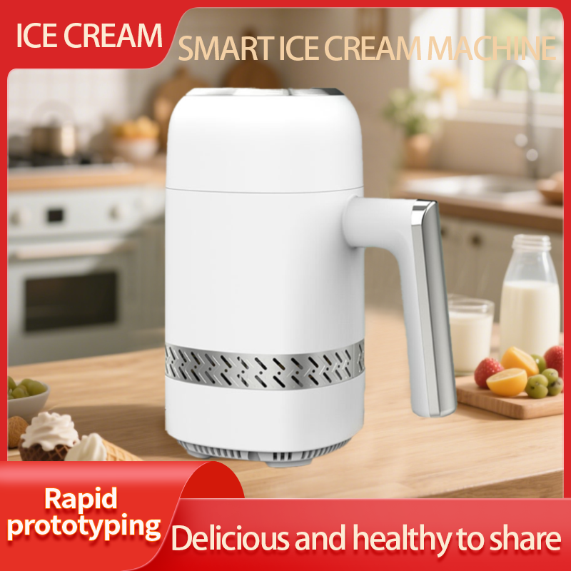 Compact Ice Cream Machine for Home Use