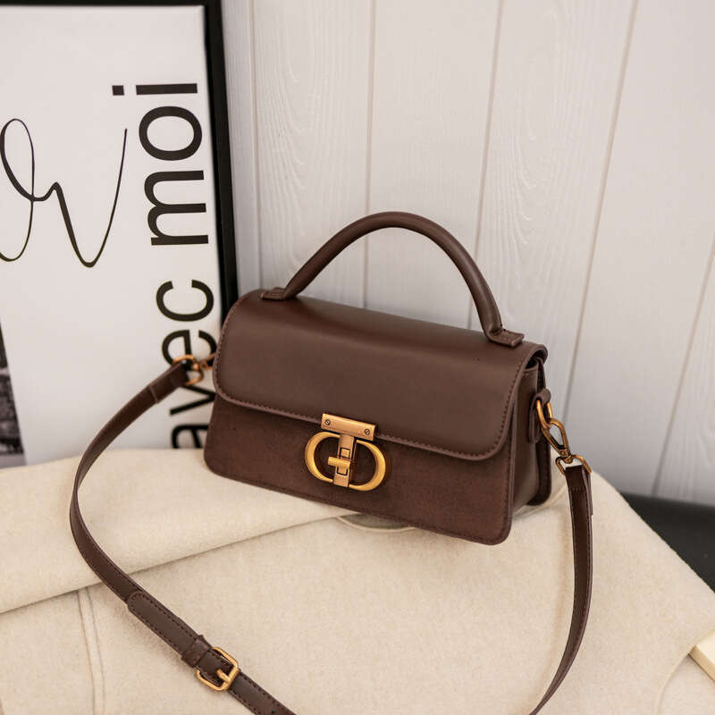 2025 New High-End Crossbody Light Luxury Single Shoulder Women's Fashion Trend Small Square Bag