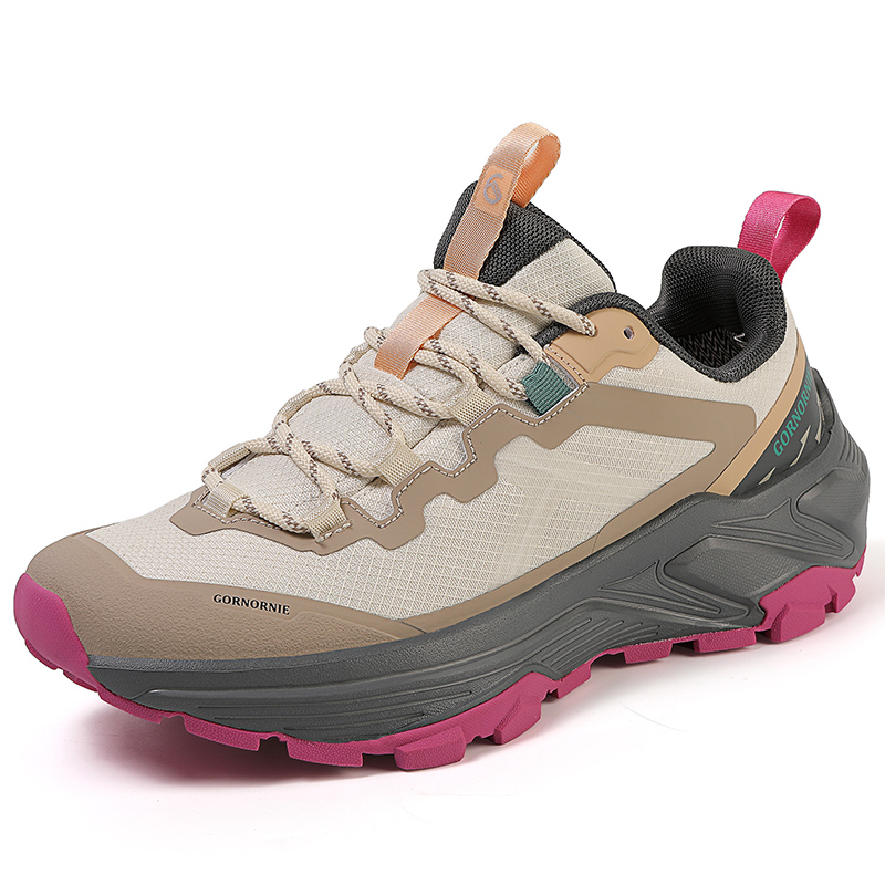 Outdoor leisure hiking shoes women, breathable lightweight, waterproof anti-skid for men's autumn and winter mountaineering shoes, cross-country