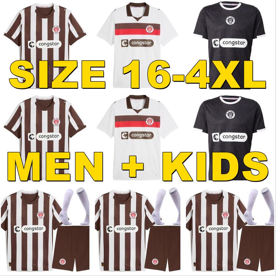 NEW 25 26 ST. Pauli soccer jerseys BECKER IRVINE KYEREH HARTEL SMITH PAQARADA MEDIC 2025 2026 home away kids Kits football shirt top Uniforms