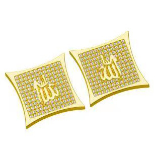 Luxury Jewelry Unique Hip Hop Large Square Earrings Creative Designer Diamond Encrusted Iced Out Pass the diamond tester