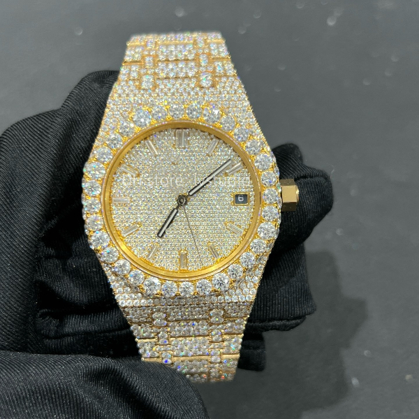 moissanite watch designer watches men montre mens watch women designer automatic watch luxury watch wristwatches diamond watches men designer high quality 057A
