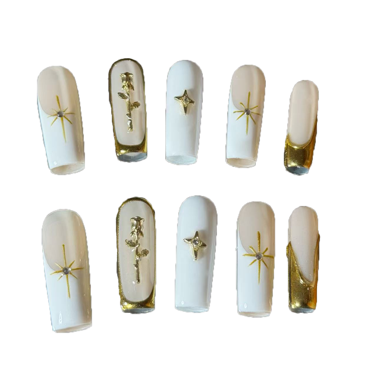 Premium-Quality Handmade Nail Art - Easy On/Off Style Enhancements