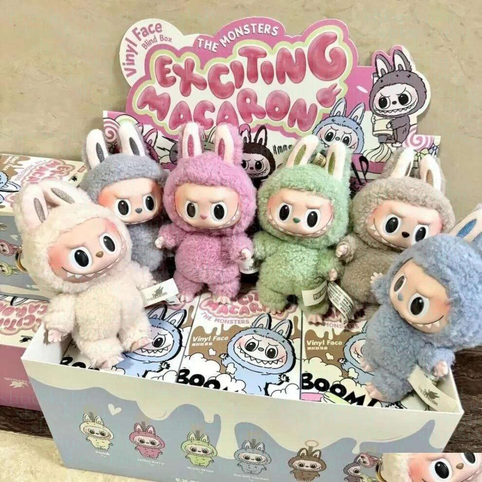 LaBuBu doll V3 V2 V1 Monsters Big Into Energy SeriesBlind Box Kawaii Figure Face doll clothesDoll Keychain Decor Gift blind bag with box