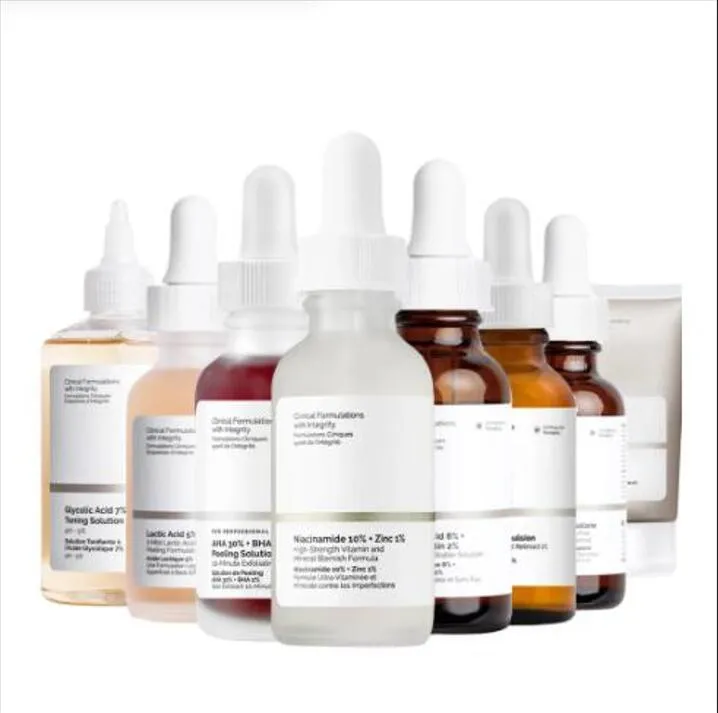 30ml Ordinary Serum Original Acid Skin Care Face Mandelic Acid 10% + HA Niacinamide Solution Moisturizing Repair Serum Liquid High Quality Free Shippi