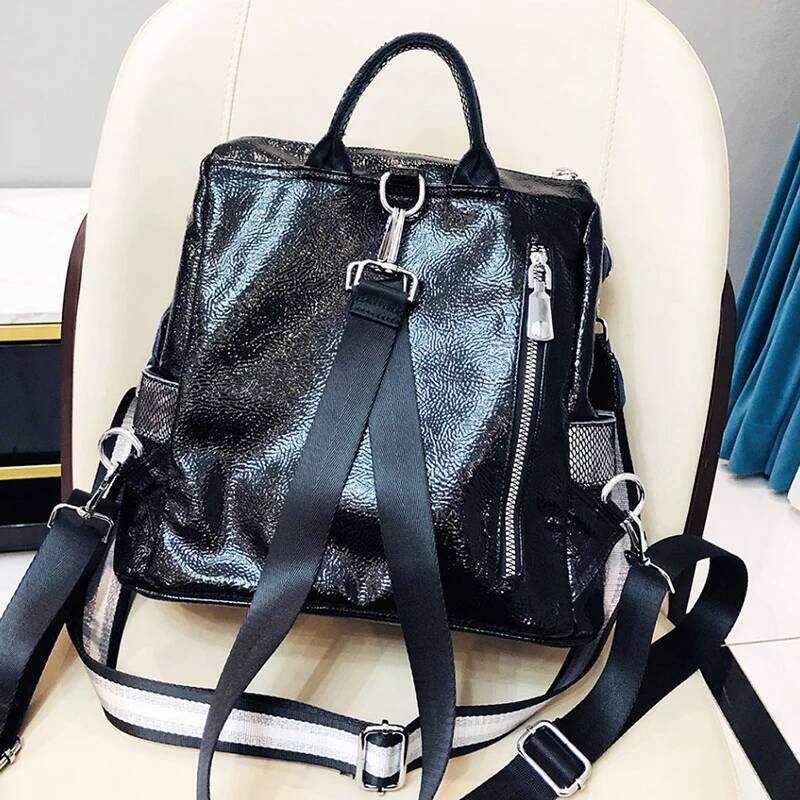 2024 New Brand Women's Backpack Colorful Dias Cute Bear Bagpack Large Capacity Fashion Shoulder Bag Girl' Schoolbag