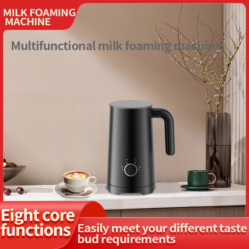Electric Milk Frother for Coffee & Tea Brewing - Stainless Steel