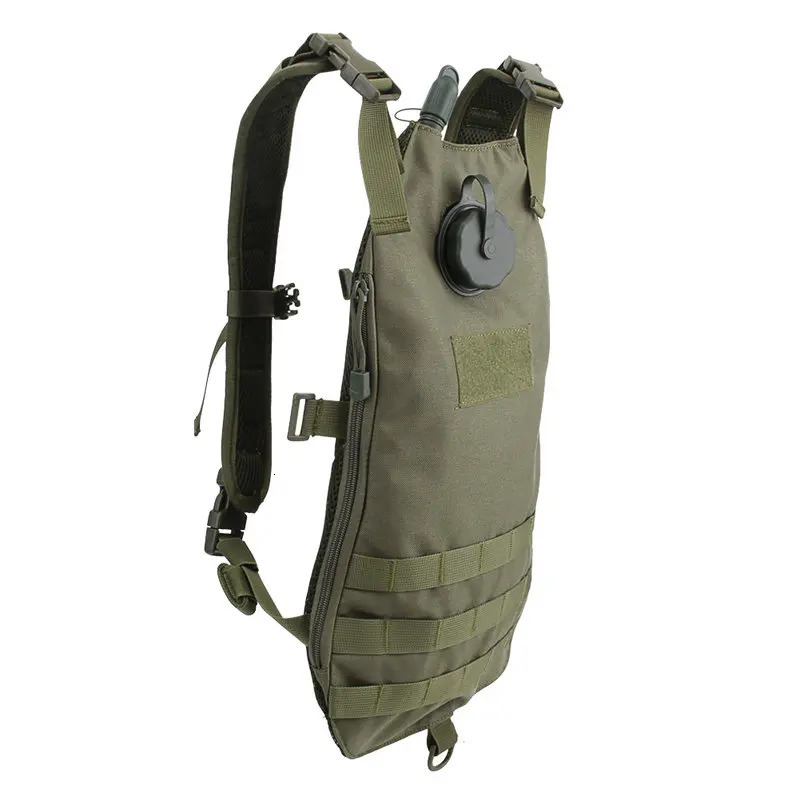Tactical Molle Hydration Pack Backpack Water Bladder Holder Bag Military Daypack for Cycling Hiking Running Climbing Hunting 250624