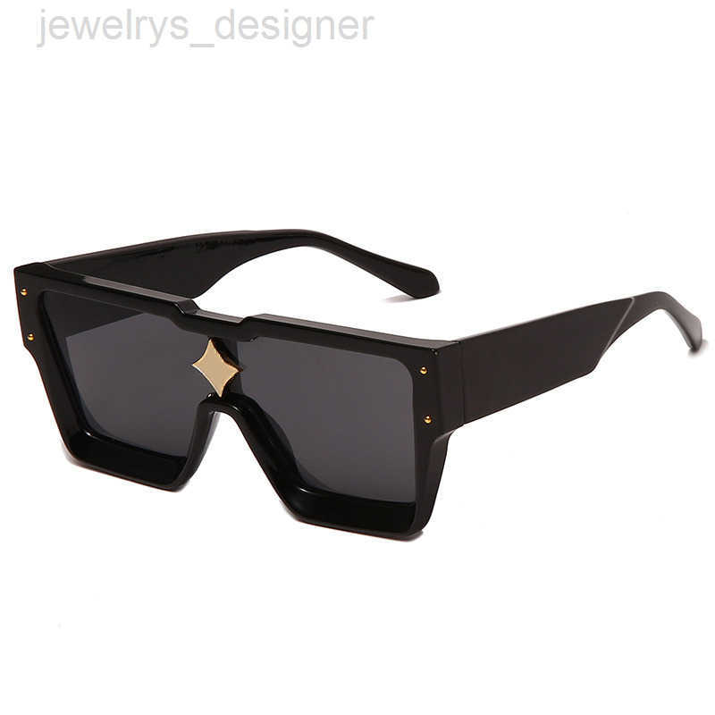 Luxury designer sunglasses for men and women Fashion Model Special UV 400 Protection Double Beam Frame Outdoor Brand Design Alloy Top Cyclone Sunglasses 2024